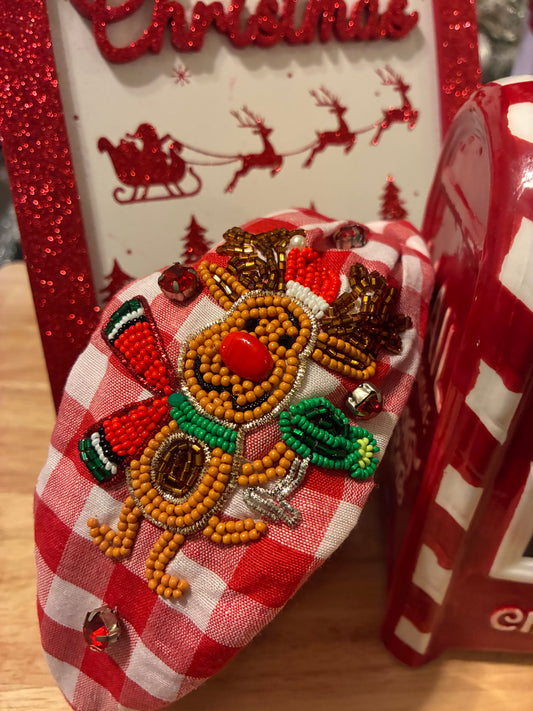 Rudolph's Christmas Charm Headband