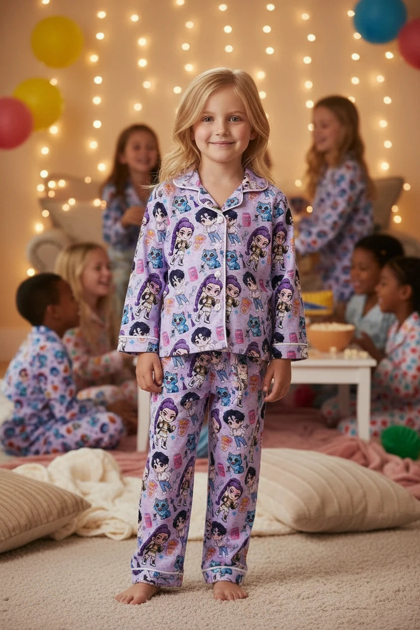 Kpop Hunters Pajama Set