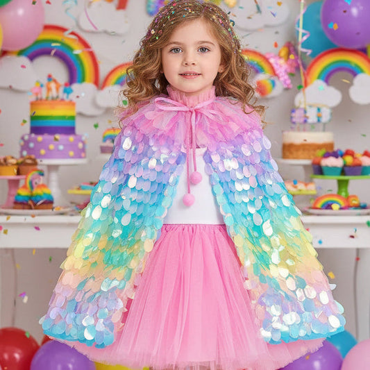 Rainbow Stardust Cape