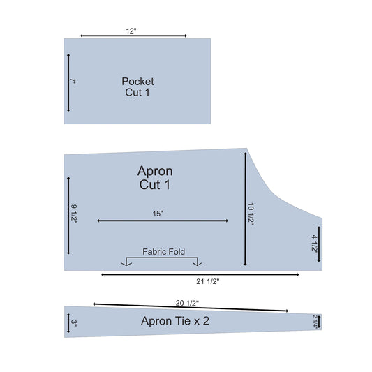 🧵 Easy Kids Sewing Tutorial How to Make a Simple Kids Apron (Beginner Friendly)