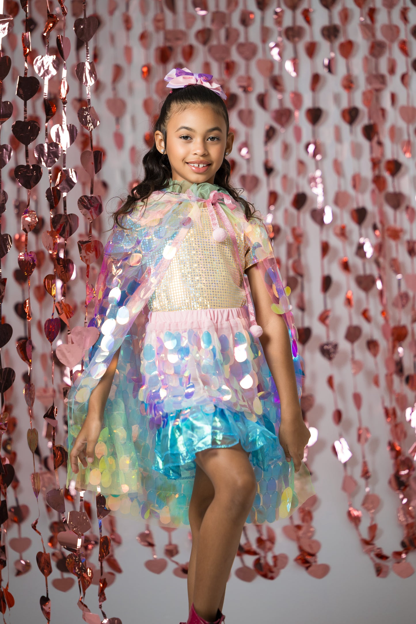 Rainbow Mermaid Stardust Cape Mini Set