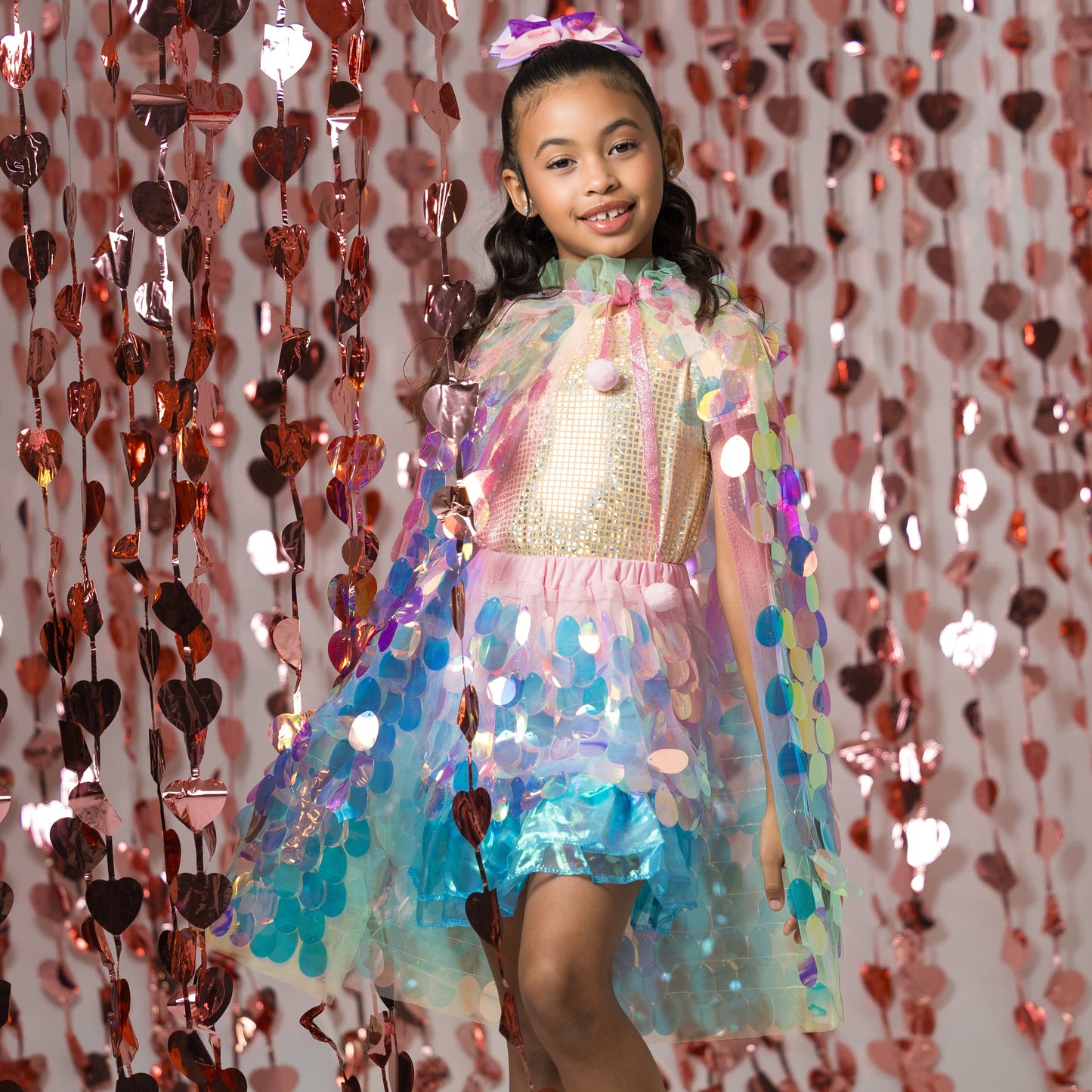 Rainbow Mermaid Stardust Cape Mini Set