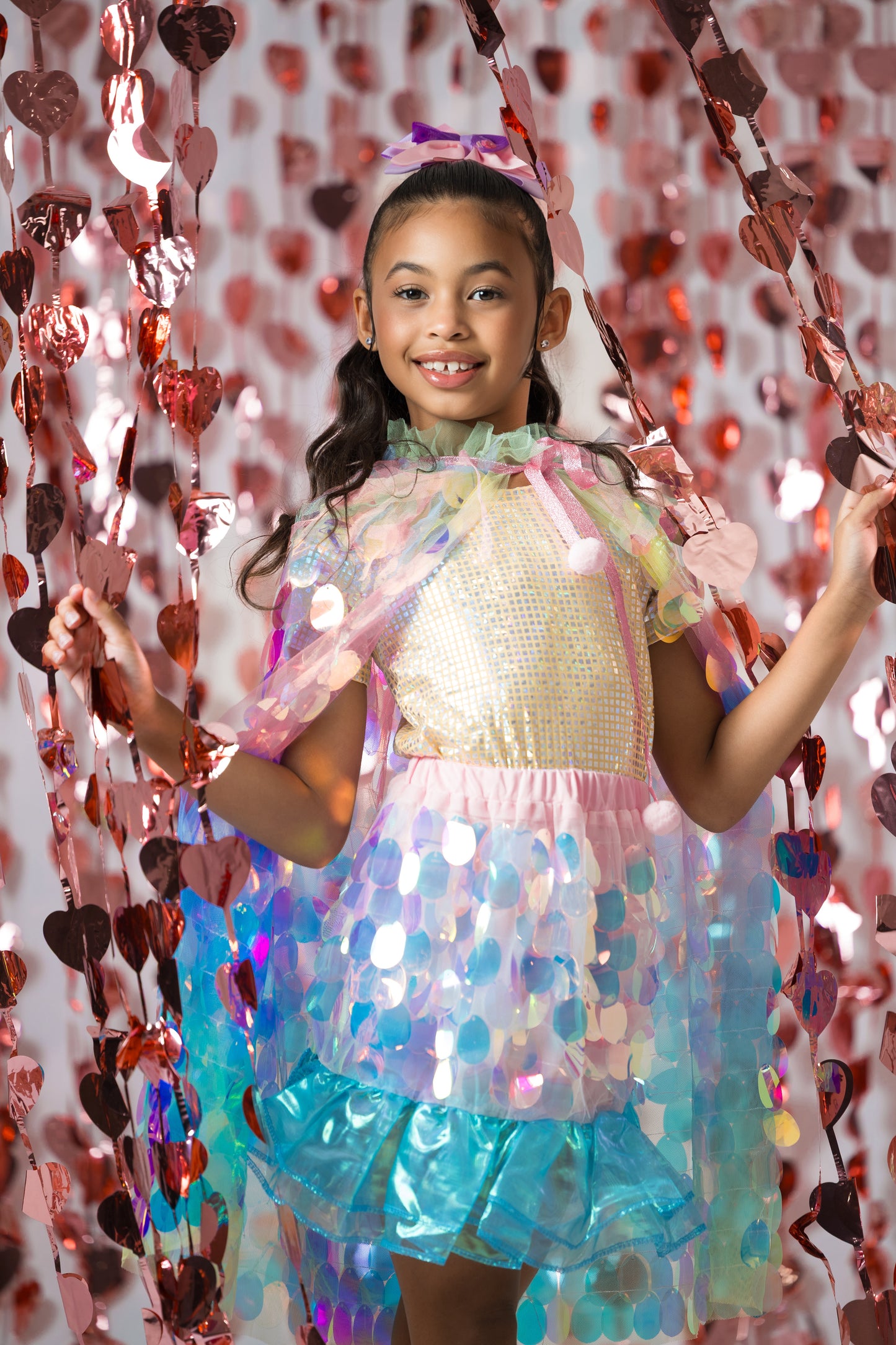 Rainbow Mermaid Stardust Cape Mini Set