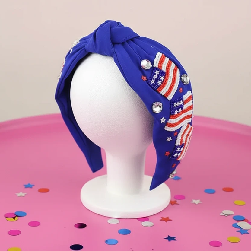 Summer 4 of July Headband