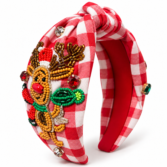 Rudolph's Christmas Charm Headband
