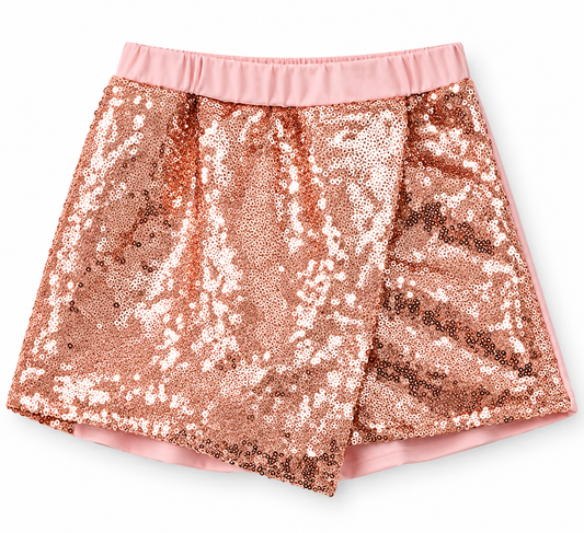 Rose Gold Glam Skort