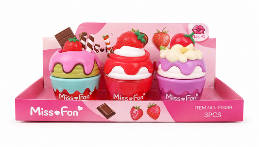Viral Strawberry sundae cupcake