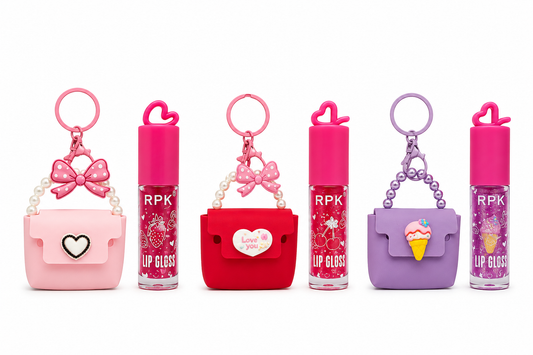 Surprise Lipgloss Mini Purse Set