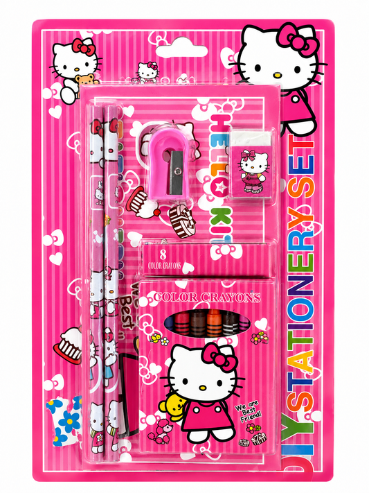 HK Stationary Set with Crayons