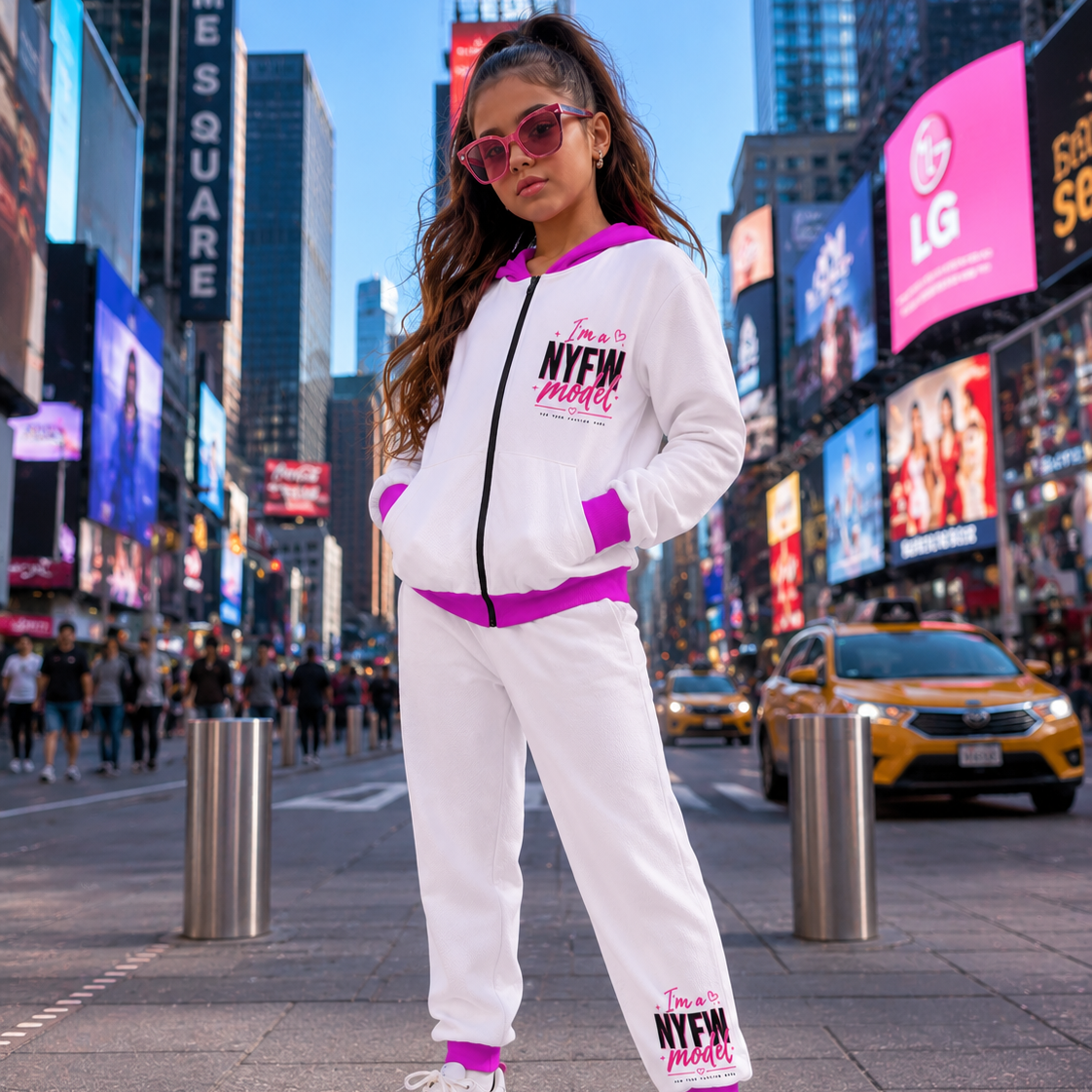 NYFW Models Pants